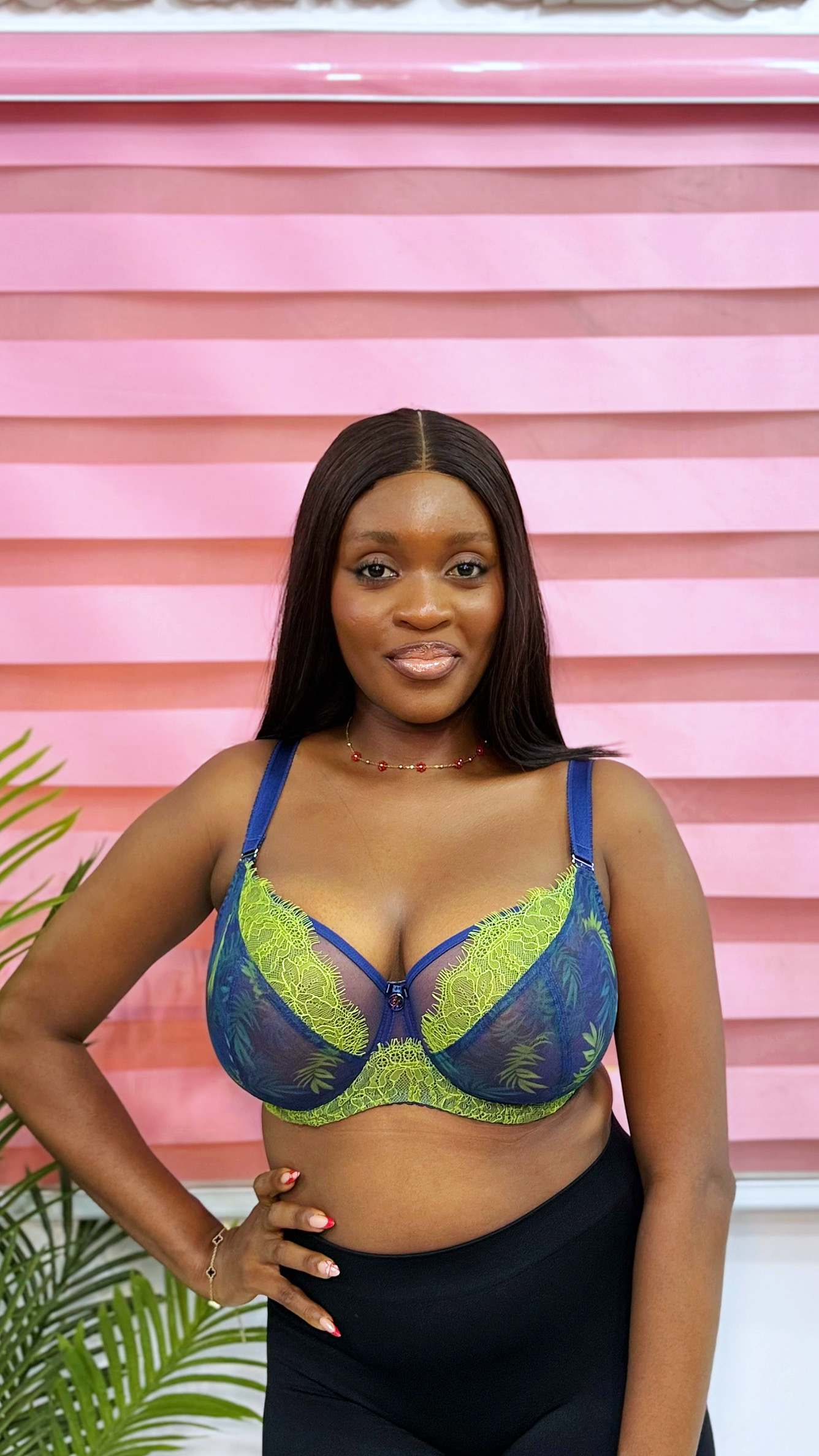Tropical lace bra — Rubies Lingerie